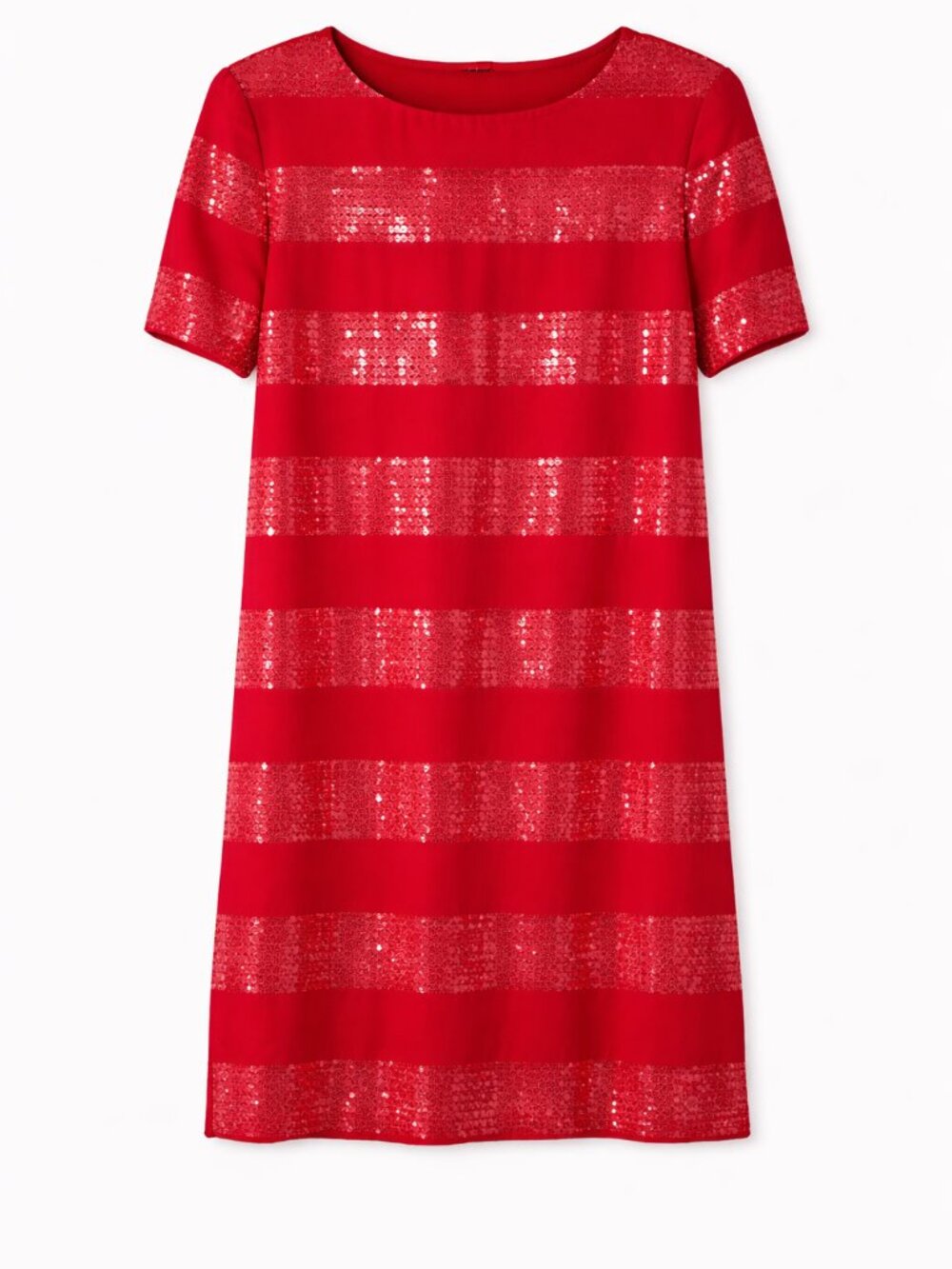 Liz Claiborne Red Sequin Mini Dress, NWT size 14